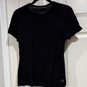 Smartwool Women's Black Short Sleeve Crew Tee
